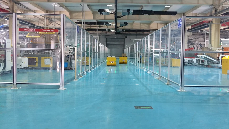 Automated production area at Snowhite Industrial Park