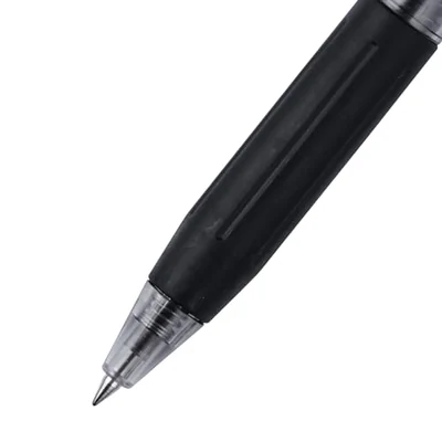 G-103 black gel pens, 50 pack, 50 black ink pens, view 2